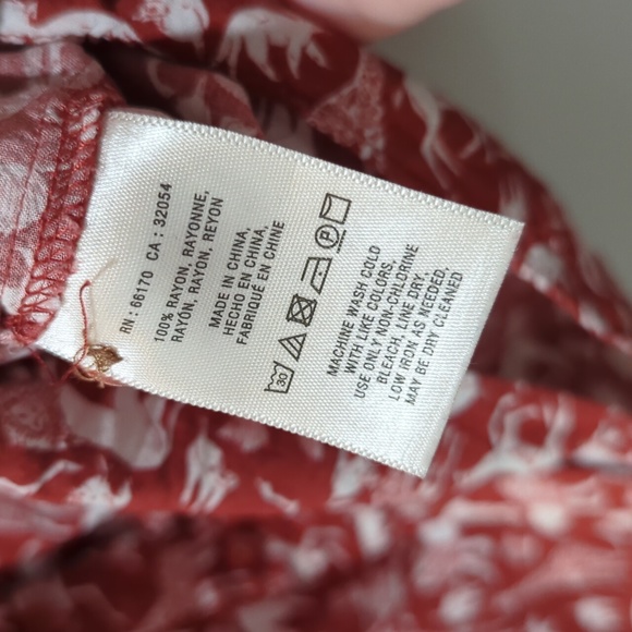 Maeve Anthropologie Safari Button Down Shirt Top Blouse - Picture 4 of 4